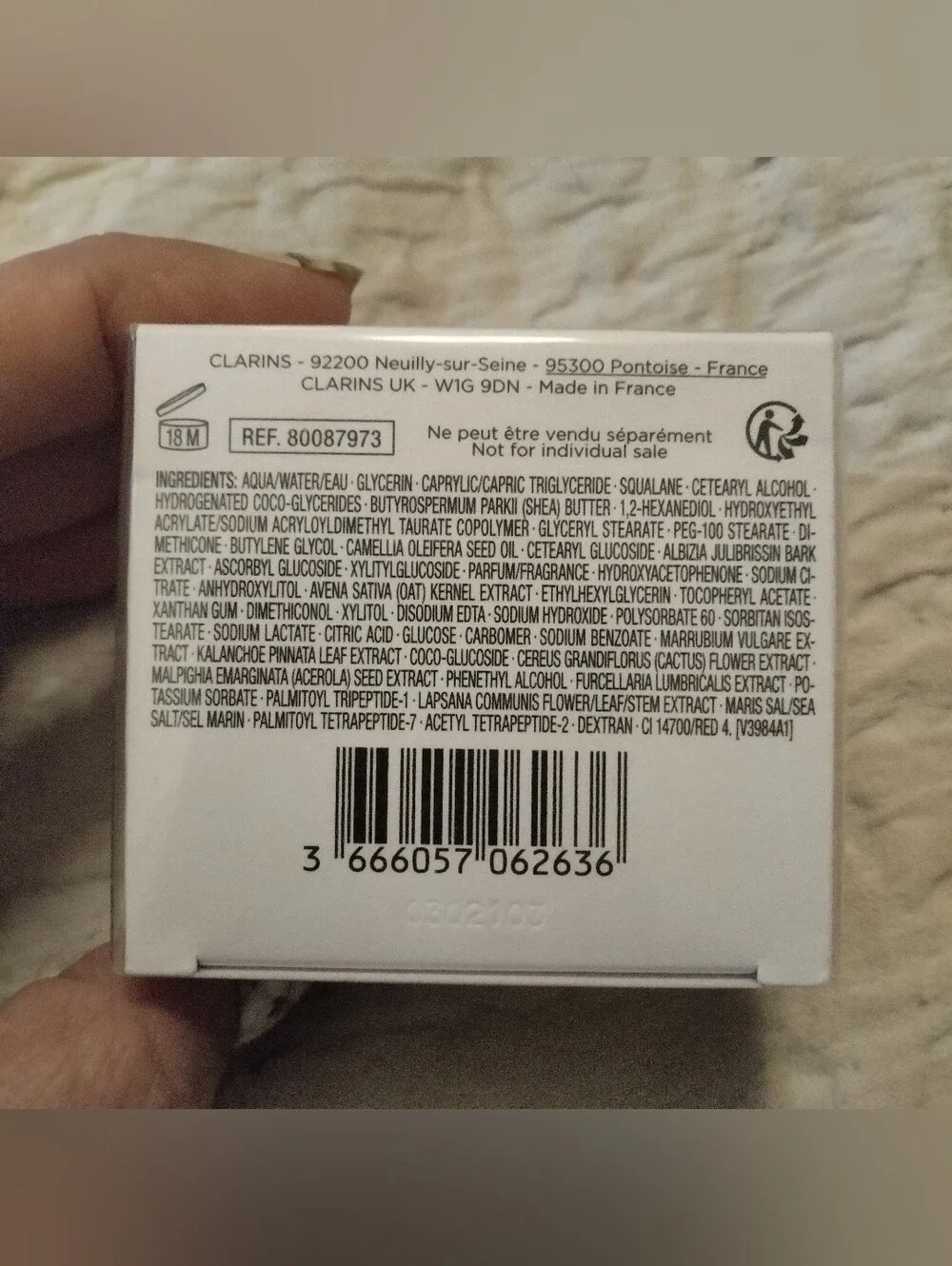 Clarins Precious La Crème - NIB . 5oz